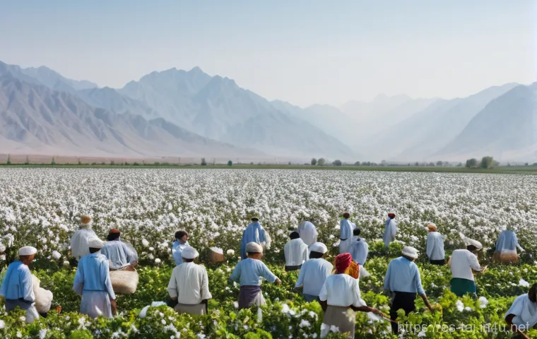 타지키스탄의 주요 수출 품목 - **An impressive and serene image featuring a large hydroelectric dam in Tajikistan, where powerful r...